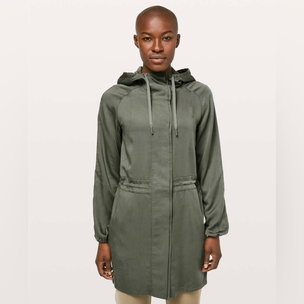 Lululemon City Stroll Jacket Grey Sage